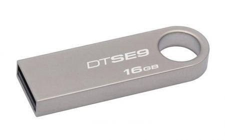 16GB USB Flash 2.0, 10/5MB/sec, Kingston "DT SE9"