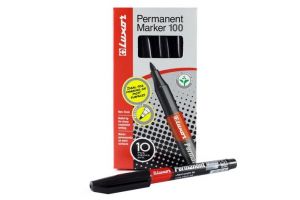 Popisovač Luxor 100 permanent černý kulatý