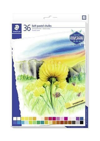Pastelové křídy "Design Journey", sada, 36 barev, STAEDTLER