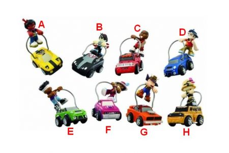 Kaskadéři figurky 8 druhů