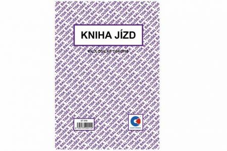 Kniha jízd A5 (firemního a soukromého vozidla, oboustranná) / ET319 / Baloušek tisk