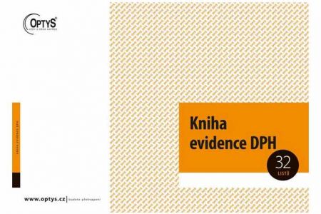 Kniha evidence DPH, A4, 32 listů, OPTYS 1019