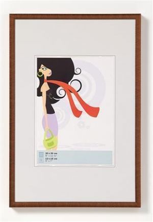 Rámeček "New Lifestyle", bronzová, plast, 13 x 18 cm