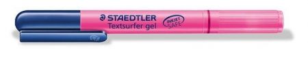Zvýrazňovač &quot;Textsurfer Gel&quot;, růžová, gelový, 3 mm, STAEDTLER