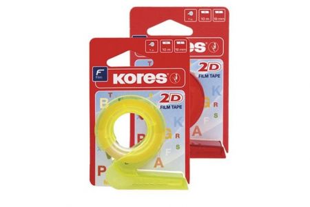 KORES Lepící páska s odvíječem 2D 19mmx10m