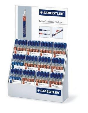 Grafitové tuhy různé typy &quot;Mars Micro&quot;, displej, STAEDTLER