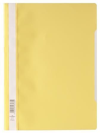 Desky s rychlovazačem "Economy", žlutá, A4, PP, DURABLE