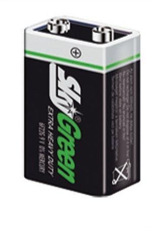 Baterie, 9V, 1 ks, SKY, "Green"