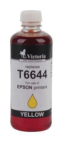 T664 Ink "L100, 200MPF" tiskárny, VICTORIA Žlutá, 100ml
