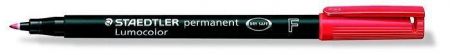 Permanentní popisovač "Lumocolor 318 F", červená, 0,6 mm, OHP, STAEDTLER