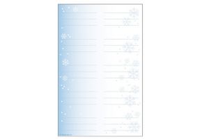 HERLITZ Etikety do mrazničky sněhové vločky