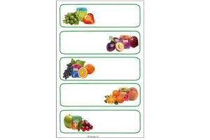 Herlitz A etikety na zavařeniny 1