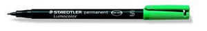 Permanentní popisovač "Lumocolor 313 S", zelená, OHP, 0,4 mm, STAEDTLER