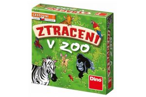 DINO Ztraceni v ZOO společenská cestovní hra