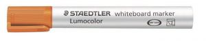 Popisovač na bílou tabuli "Lumocolor 351 B", oranžová, klínový hrot, STAEDTLER