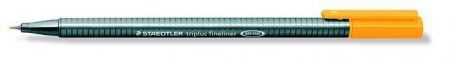 Liner "Triplus 334", světle oranžová, 0,3mm, STAEDTLER