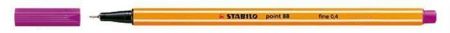 Liner "Point 88", fialová, 0,4mm, STABILO
