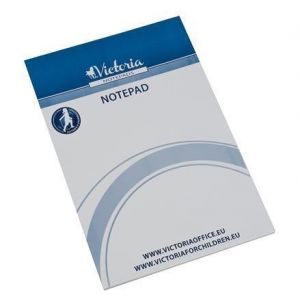 Poznámkový blok, A4, čistý, 50 stránek, VICTORIA