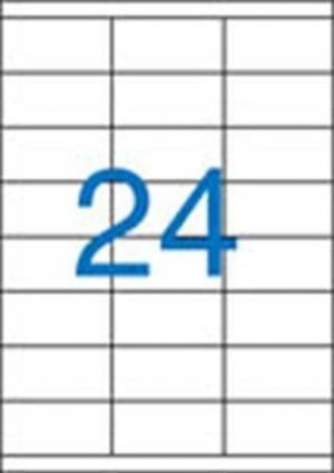 Etiketa, ILC, 70x35 mm, třířadé, 2400 ks/bal., VICTORIA