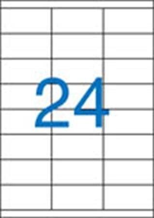 Etiketa, ILC, 70x35 mm, třířadé, 2400 ks/bal., VICTORIA