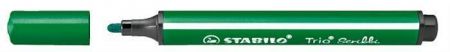 Fix "Trio Scribbi", zelená, odpružený hrot, 1,5-2mm, STABILO