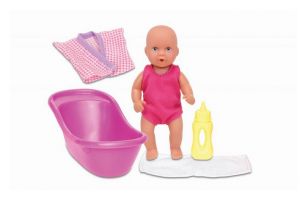Panenka MNB pije a čůrá baby set 12cm