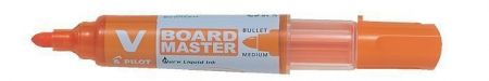 Popisovač na bílou tabuli "V-Board Master", oranžová, kuželový hrot, 2,3 mm, PILOT