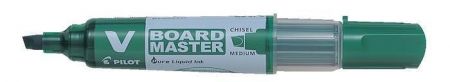 Popisovač na bílou tabuli "V- Board Master", zelená, 2,3 mm, klínový hrot, PILOT