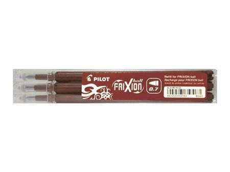 Náplň do rolleru "Frixion", hnědá, 0,35mm, vymazatelná, PILOT