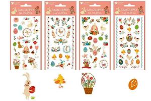 Samolepky na vajíčka gelové 19 x 9 cm