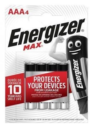 Batterie, AA (tužková), 4 ks, ENERGIZER "Max"