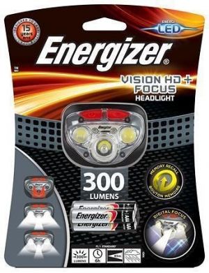 Čelovka "Headlight Vision HD Focus", 3 LED, 3xAAA, ENERGIZER