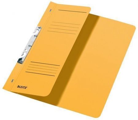 Rychlovazač, závěsný, kartónový, poloviční A4, žlutý, LEITZ