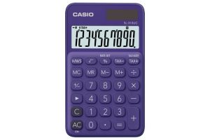 Kalkulačka kapesní CASIO SL 310UC PL fialová (kalkulátor kapesní SL-310-UC-PL)