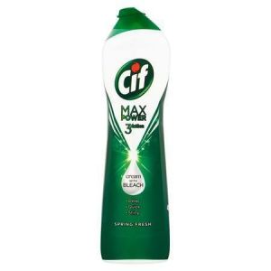 Čisticí prostředek s bělícím účinkem "MaxPower", spring fresh, 450 ml, CIF