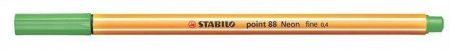 Liner "Point 88", neonově zelená, 0,4mm, STABILO