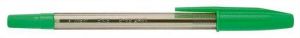 Kuličkové pero "SA-S", zelená, 0,35 mm, s uzávěrem, UNI