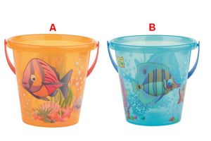 Kyblík rybičky transparentní 2 druhy