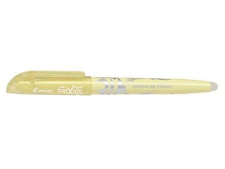 Zvýrazňovač &quot;Frixion Light Soft&quot;, pastelová žlutá, 1-3,3 mm, vymazatelný, PILOT