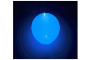 Balonky LED 4ks modrý