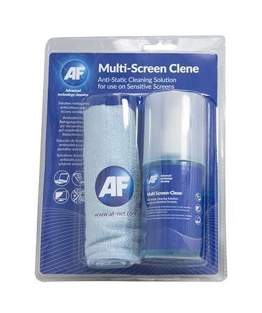 Čistící sprej na obrazovku "Multi Screen-Clene", s mikrohadříkem a rozprašovačem, 200 ml,