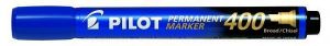 Permanentní popisovač "Permanent Marker 400", modrá, 1,5-4 mm, klínový hrot, PILOT