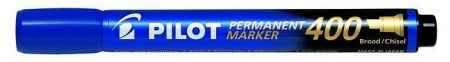 Permanentní popisovač "Permanent Marker 400", modrá, 1,5-4 mm, klínový hrot, PILOT