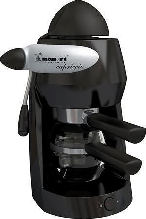 Kávovar espresso "1160 Capriccio", černá a stříbrná, MOMERT