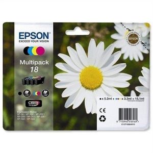 Inkjet cart.multipack pro "XP 30, 102, 202, 205" tiskárny, EPSON B+C+M+Y, 15,1ml
