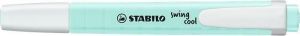 Zvýrazňovač "Swing Cool", pastelová tyrkysová, 1-4 mm, STABILO