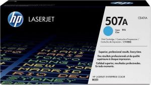 Toner pro "LaserJet M551" tiskárnu, HP "CE401A" Cyan, 6 tis.stran