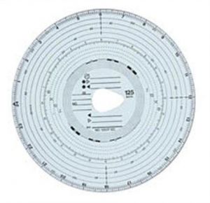 Kotouč do tachografu, 125 km/h