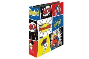 Pořadač pákový lamino A4/8 Comic HERLITZ 