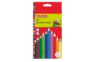HERLITZ Pastelky 10 barev Jumbo silné